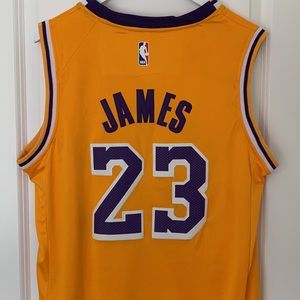 LeBron James LA Lakers Nike Swingman Jersey